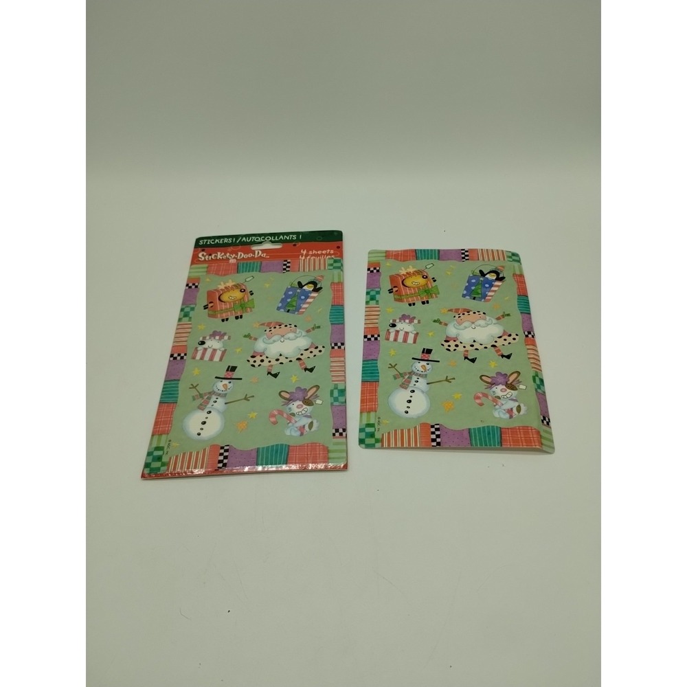 American Greetings Christmas Whimsical Stickers 5 Sheets